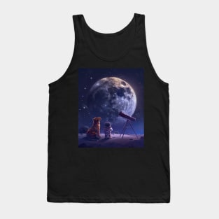 Laughing and Learning with Calvin and Hobbes Tank Top